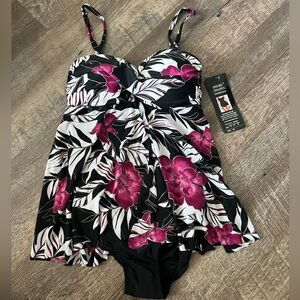 Shore Shapes One-Piece Shaping Swimsuit- Size 10